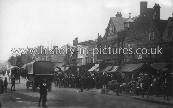 Market Place, Romford, Essex. c.1920.